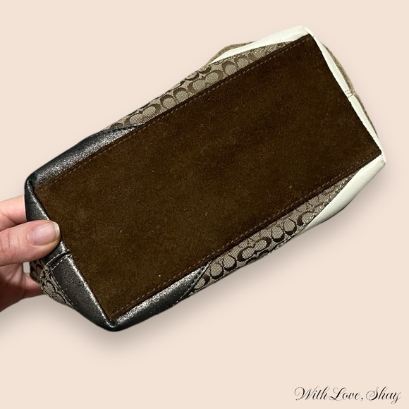 SOLD** Authentic 2006 Y2K Coach patchwork mini bag - Picture 9 of 10